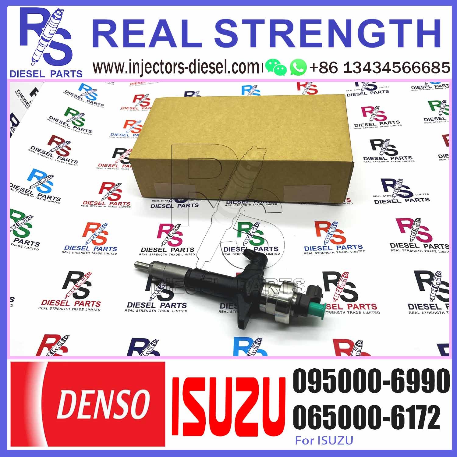 Common rail injector 8-98011605-0 095000-6990 095000-6170 diesel injector for Isuzu D MAX 2.5D 4JK1-TC injector 095000-6