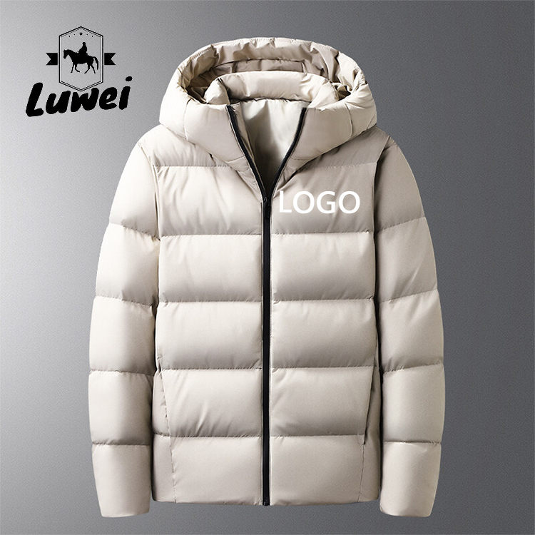 Long Puffer Cotton Padded Jackets Utility Quilting Bubble Puffer Coat Hooded