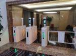 Office Building Gym Swing Gate Turnstile Pedestrian Entrance Access Control