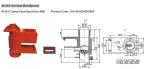 Indoor Installation Epoxy Resin Bushing , High Voltage Post Insulators 40.5kV