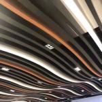 Aluminum Ceiling Wall Panel Acoustic Suspended Metal Baffle Ceiling For Indoor