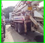 2013 37m 2hand zoomlion benz concrete pump Truck,Isuzu Concrete Mixer,China