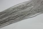 DIY fashion shiny gold / nickel / gunmetal color 4 mm width iron metal luxury