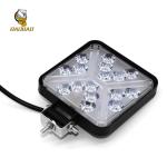12V High Illumination Automotive Work Light Aluminum White Yellow Red