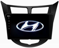 Ouchuangbo car gps nav stereo for Hyundai Verna 2010 with radio stereo bluetooth music androi 8.1 system