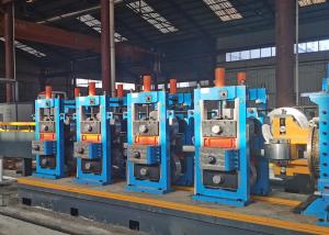 Wholesale Customized Dia 127mm Thick 4.0Mm Include Rollers Steel Pipe Production Line from china suppliers