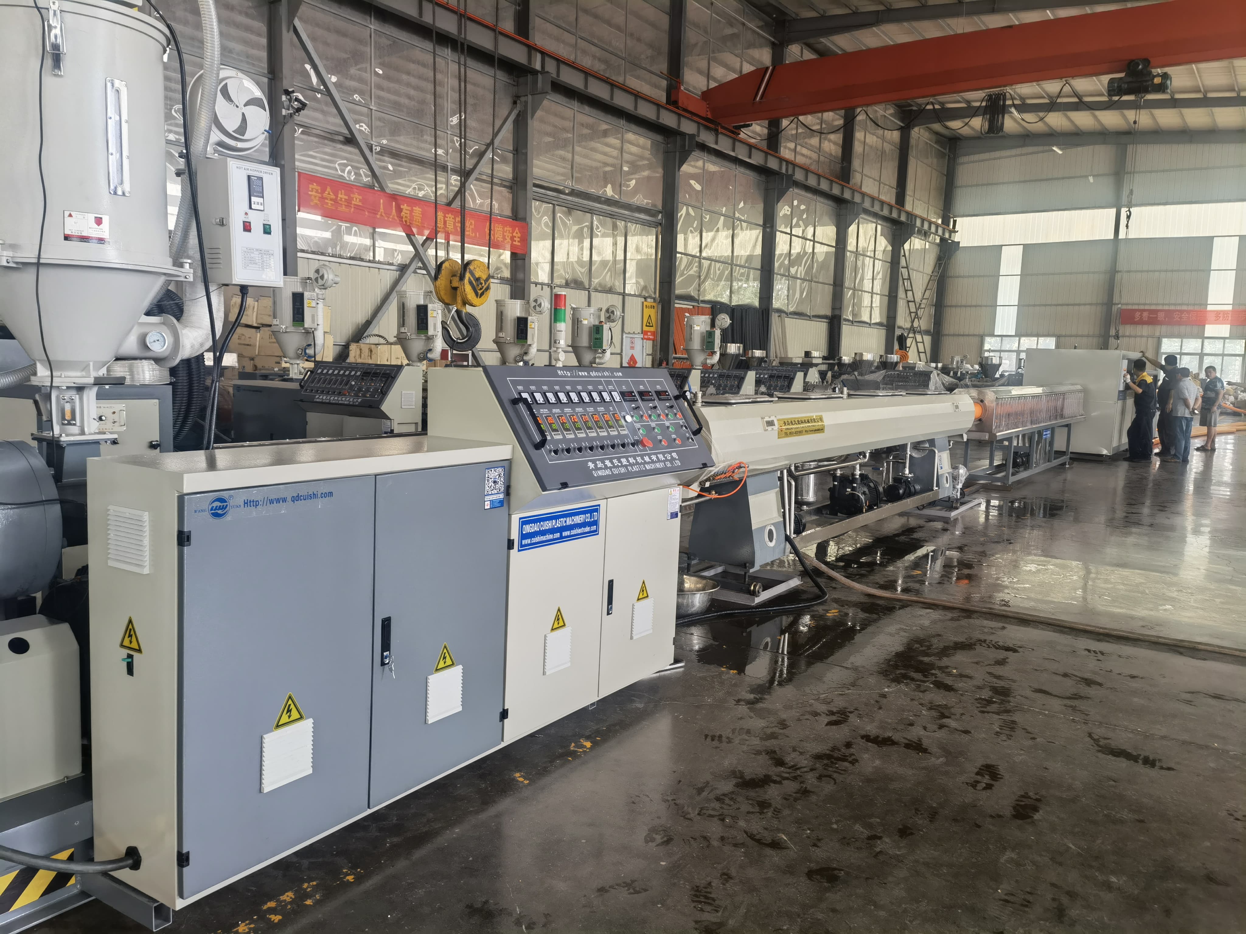 Plastic Tube Extruder Making Machine for HDPE PE PP MPP Pert PPR PVC Water Pipe Cable Conduit Production