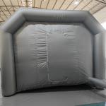 Portable PVC Paint Booth Mobile Inflatable Spray Painting Booth Vehicle Car Tent