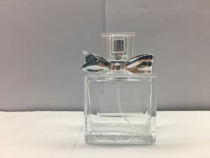 Wholesale 50ml luxury empty perfume bottles With Ribbon Decoration Cap from china suppliers