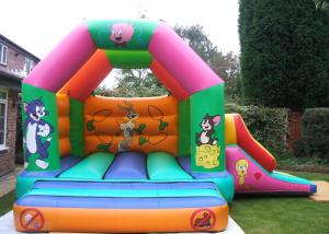 Wholesale Custom Cartoon Inflatable Combo Tom And Jerry Bouncy Castle For Rent from china suppliers
