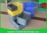 45 Litre Euro Plastic Storage Boxes , Industrial Storage Bins Light Weight PP