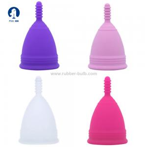 Wholesale Colorful Health Care Soft Silicone Menstrual Cup 1PC Size S L for Feminine Hygiene from china suppliers