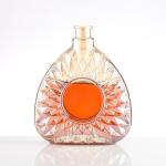 Industrial Beverage 500ml Glass Luxury Brandy Wine Bottle with Cork Stopper