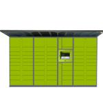 Electronic Parcel Delivery Locker Steel Material With 22 " LCD Touch Screen