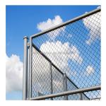 Customized PVC Coated 10ft Chain Link Fence Wire for Galvanized Tennis Court