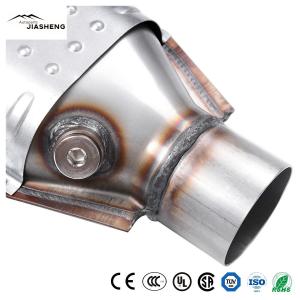 Wholesale 2&quot;, 2.5&quot; Universal Oval Competitive Price Automobile Parts Exhaust Auto Catalytic Converter with Euro 1 Sale from china suppliers