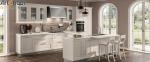 Durable Designer Solid Wood Melamine Kitchen Cabinet Italian Design for Modern