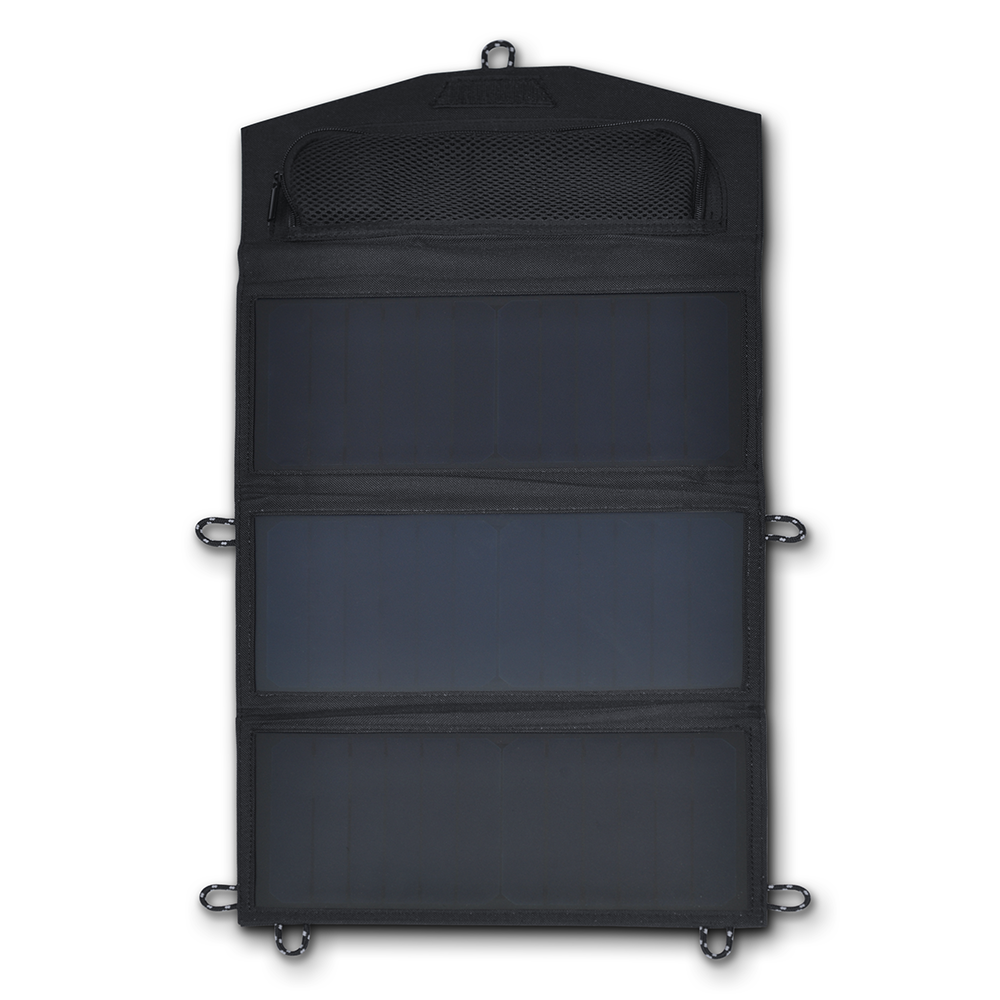 Waterproof Portable Suitcase Solar Panels 21w With USB TYPE C Fast Charging
