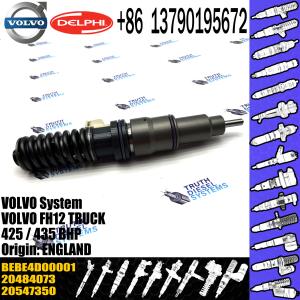 Wholesale High Quality Diesel Fuel Injector 20547350 20484073 BEBE4D00001 For VOL FH12 TRUCK 425 / 435 BHP from china suppliers