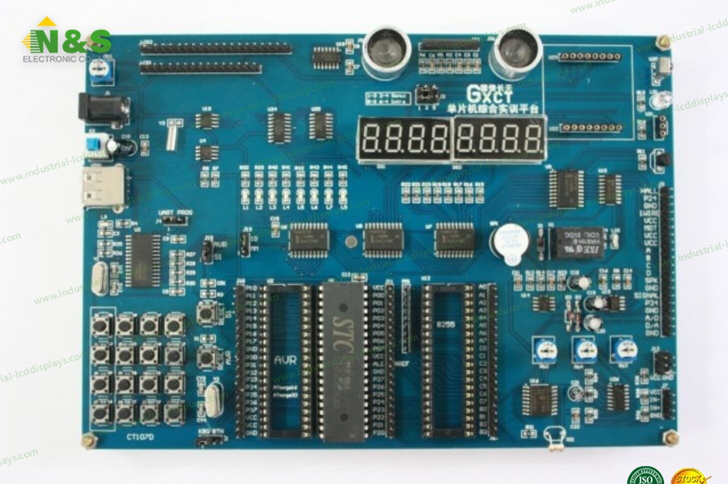 ATmega32u4 ARM Single Board Computers , CT107D 16 MHz Professional Learning Board