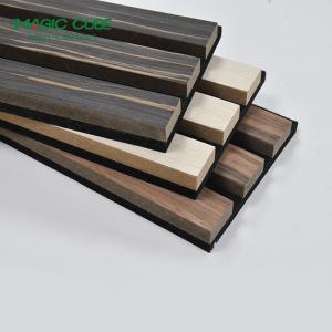 Wholesale 27-13/ 35-15 Eco-friendly Wooden Slat Wall Panel for Office Building Sound Absorption from china suppliers