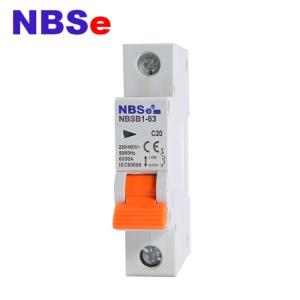 Wholesale NBSB1-63 Series 1P 40A Mini Micro Circuit Breaker Switch For Industrial / Homes from china suppliers