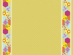Wholesale Premium Yellow Paper Tablecloth , 54x108 Camping Picnic Table Covers from china suppliers