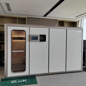 Wholesale 90% Oxygen Supply Hyperbaric Oxygen Chamber Sitting Type In White / Wood / Gold from china suppliers