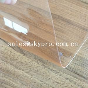 Wholesale Eco-Friendly Rigid Plastic Sheet PVC Film Sheet Super Clear PVC Film Thin from china suppliers