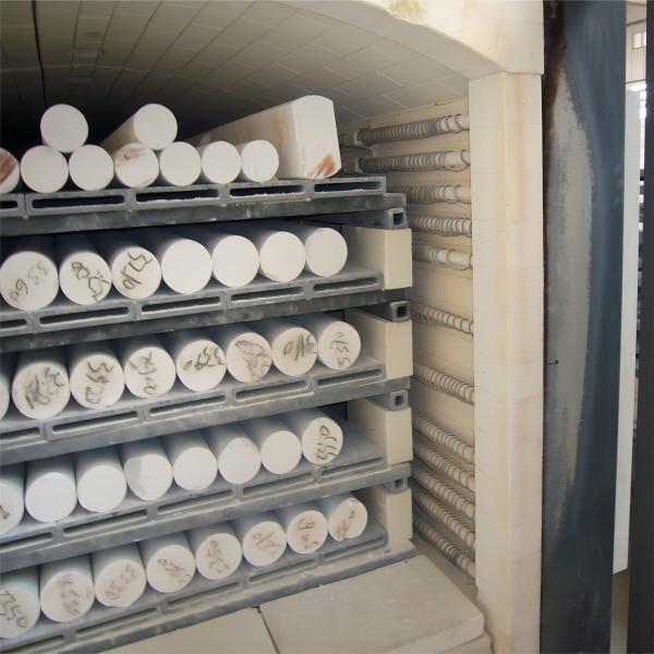 High Temperature Trolley Furnace Air Atmosphere Industrial With A Fixed Hearth