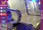 Anti Rust Steel Waiting Area Chairs , Durable Metal Airport Waiting Chairs