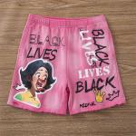 Custom French Terry Gym Shorts Heavyweight 100% Cotton Screen Printing