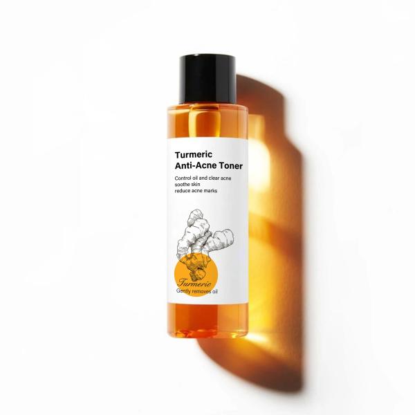 OEM Turmeric Anti Acne Marks Fading Toner Hydrating Moisturizing Personal Care
