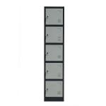 Black White Easy Installation Multiple Door Steel Locker Cabinet