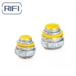 Electrical 1 Inch Liquid Tight Conduit Zinc Straight Connector