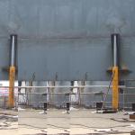 Max Height 0-4600mm Hydraulic Jack Stock for Top to Bottom Tank Construction