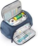 HVOMO BIG CAPACITY PENCIL CASE HIGH LARGE STORAGE POUCH MARKER PEN CASE TRAVEL