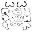 Hair Rubber Irregular Shaped Parts Rubber Special Shaped OEM ODM