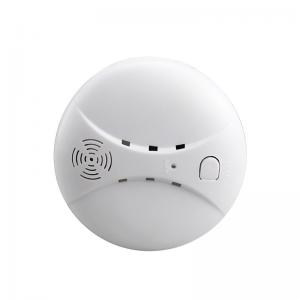 Wholesale Portable Wireless fire smoke detector carbon dioxide wireless 433/315mhz high quality smoke detector CE approval from china suppliers