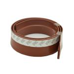 Brown Silicone Weather Stripping Self Adhesive Silicone Seal Strip For Windows