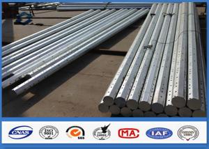 Wholesale 8M 9M 10M Galvanized Steel Pole wit Hot Dip Galvanization Min 86 microns from china suppliers