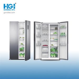 Wholesale Smooth Touch Frost Free Digital Side By Side Refrigerator Black from china suppliers
