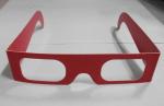 Chroma Depth Paper 3D Glasses Red Color For 3D Drawing Picture EN71 ROHS