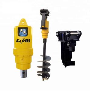 Wholesale Earth Drilling Tool Auger Yakai CTHB Hydraulic Earth Auger For Excavator Earth Drill from china suppliers