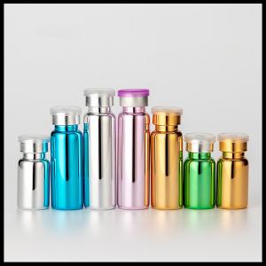 China Pharmaceutical Cosmetic Tubular Glass Bottle Metallic Vials Recyclable Material on sale