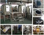 5HL Two Vessel Brewing System For Home / Pub Beer Brewery CE Certification