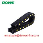 Machine Tool Accessories Flexible Control Cable Track PA66 H20X38 Drag Chain