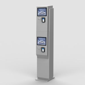 Buy cheap 15-inch High-Brightness Outdoor Self-Service Payment Kiosk, Dual-Screen Design from wholesalers