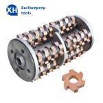 SASE SC10E Industrial Scarifier Drum with Carbide-Tipped Cutters – Concrete