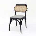 Vintage Wooden Artistic Customized Dining Chair for Restaurant NO Folded and